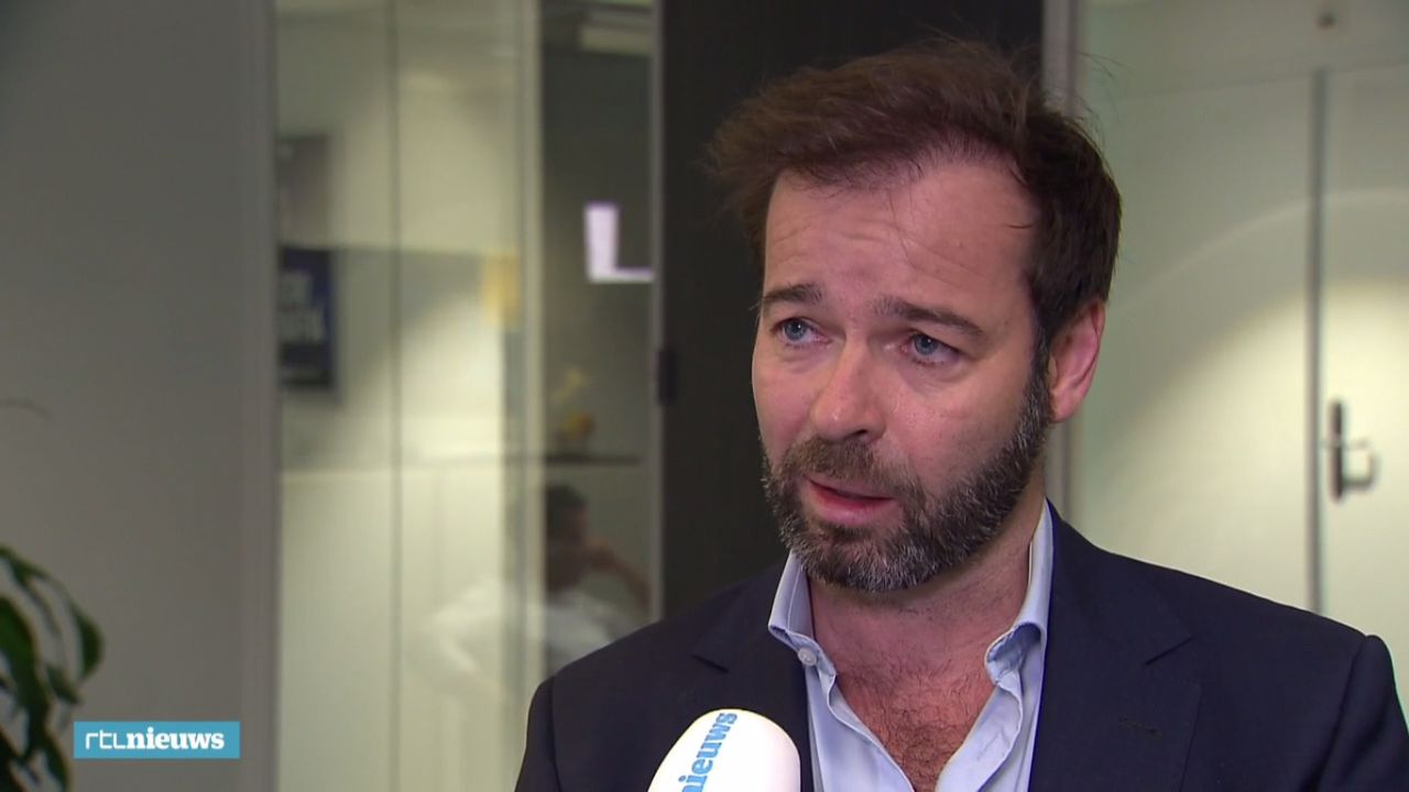 RTL-directeur Peter van der Vorst in RTL Nieuws.