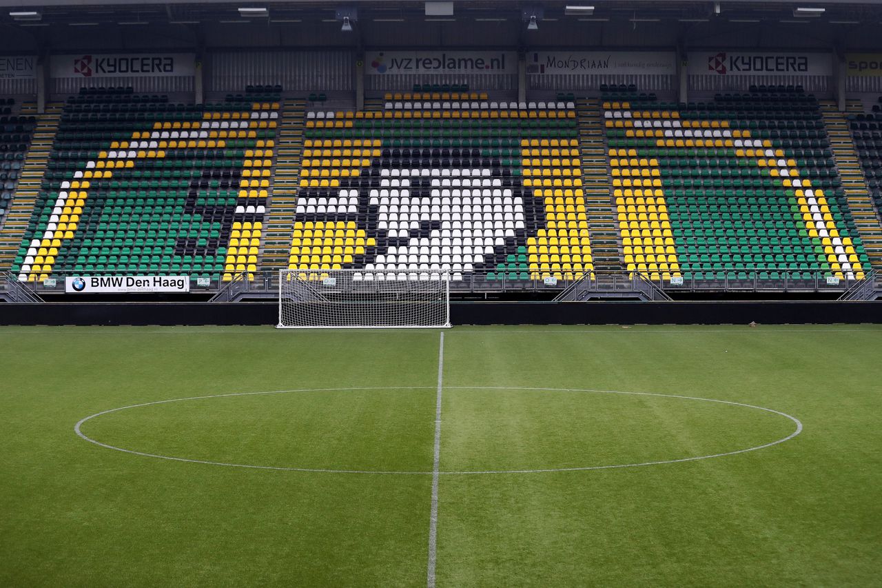 Het Kyocera stadion in Den Haag.