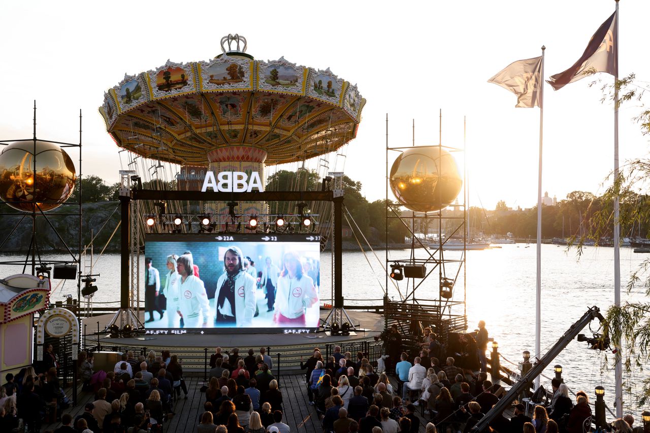 Tijdens het ABBA Voyage-evenement, gehouden op 2 september in Stockholm, gold nog een maximumcapaciteit en was een coronatoegangsbewijs verplicht.