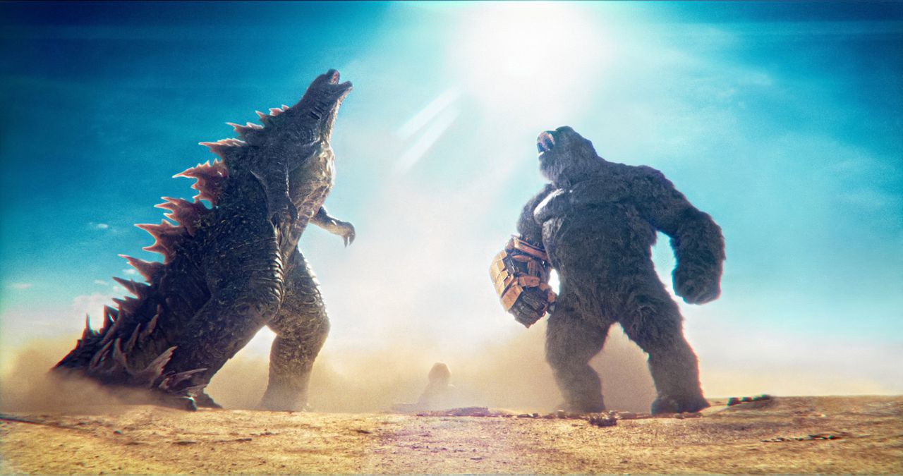 Godzilla en King Kong rollebollen weer complete wereldsteden in puin 