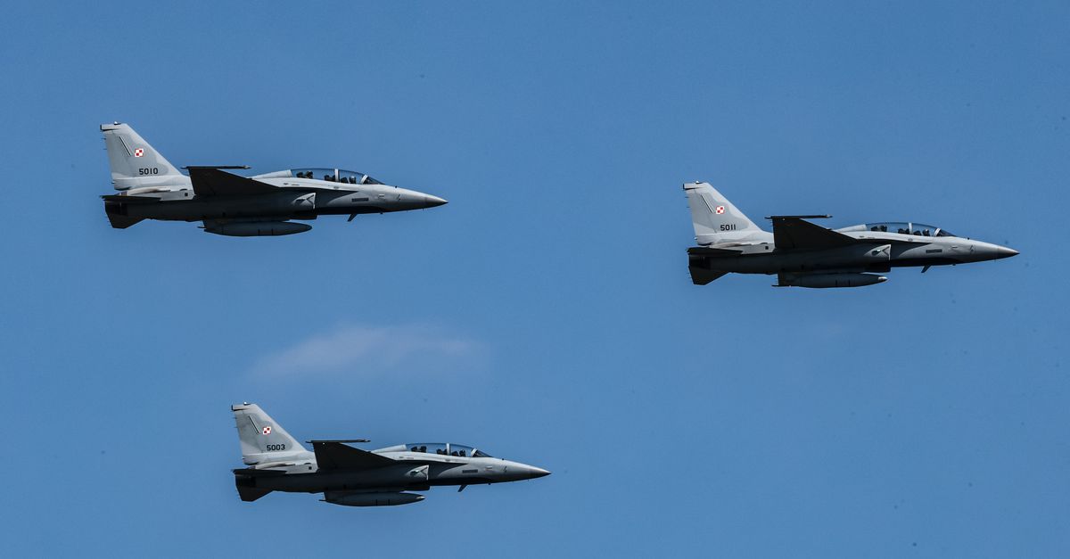 ポーランドの戦闘機が今週二度、ロシアの偵察機を迎撃した