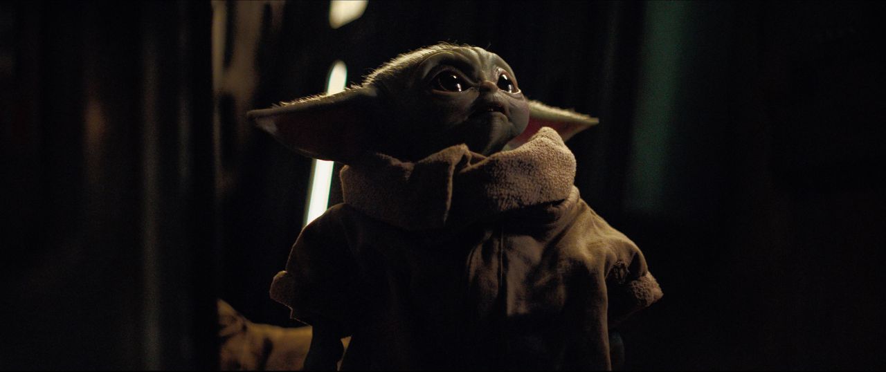 'Baby Yoda', blikvanger in The Mandalorian.