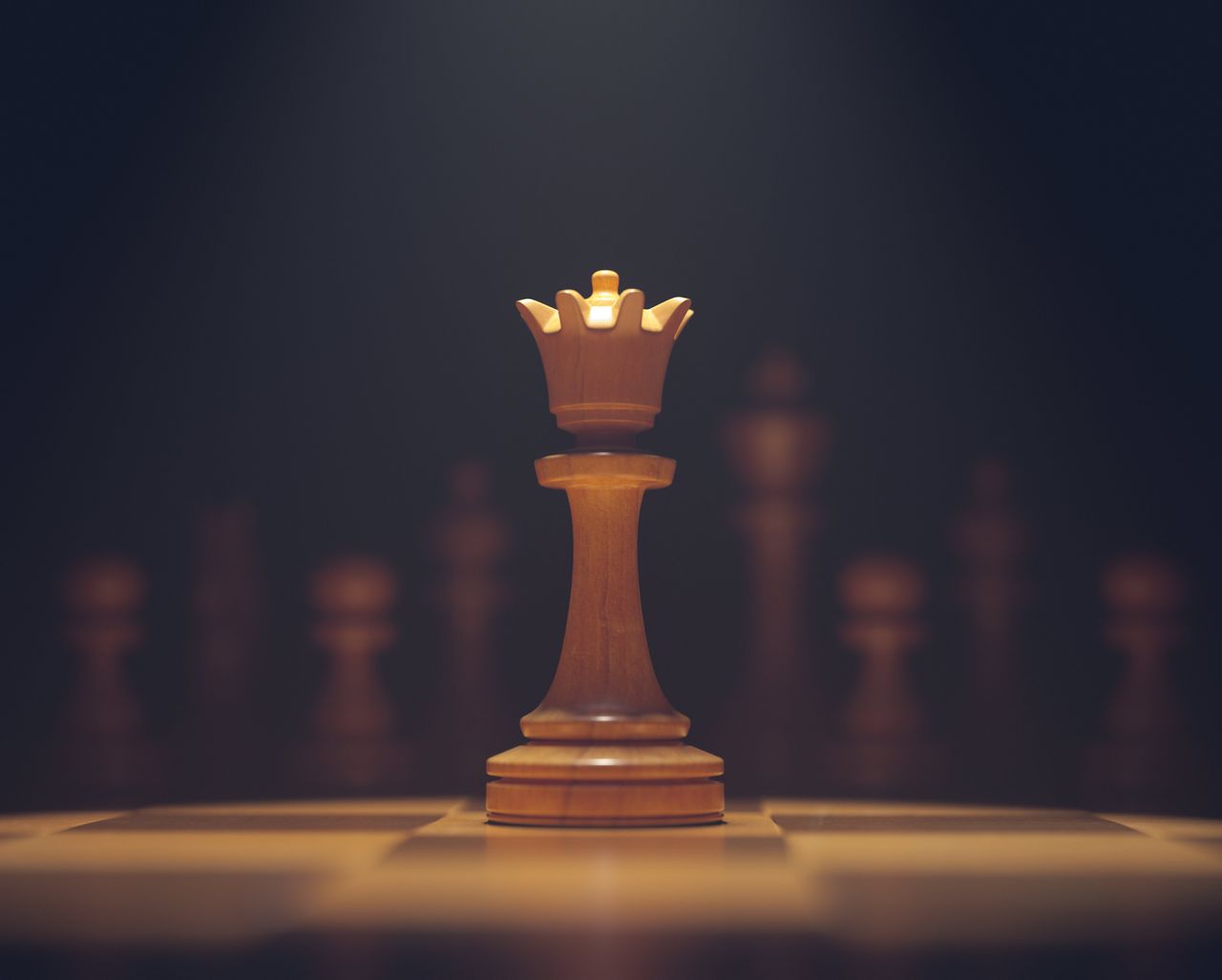 Hoeveel koninginnen passen er op een schaakdonut? 