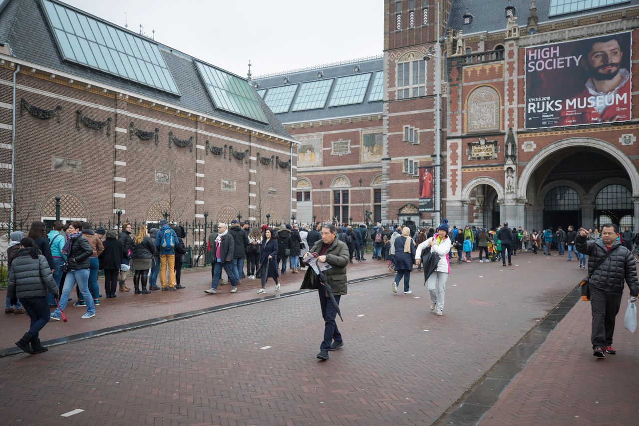 Eenderde van de museumbezoekers komt uit het buitenland 