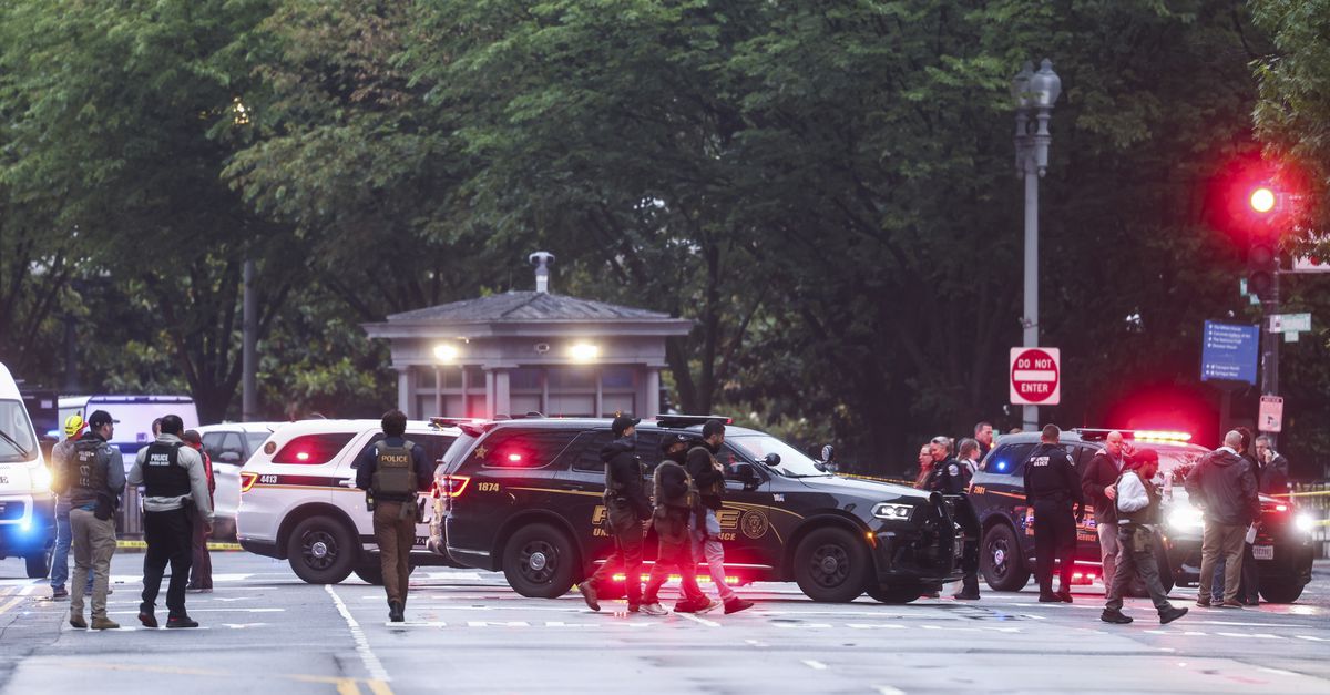 Schutter gedood die vuur opende op Secret Service bij het Witte Huis