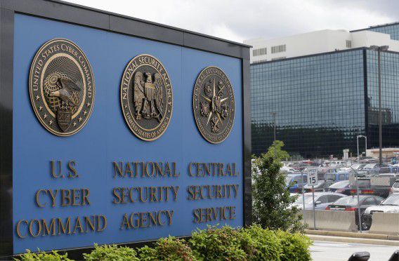 De campus van de NSA in Fort Meade, Maryland.