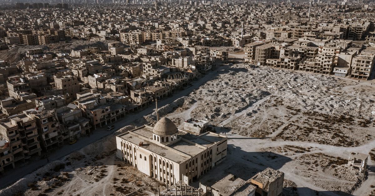 In deze wijk in Damascus leven Assads handlangers en slachtoffers naast elkaar