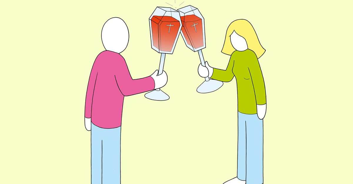 ‘Proost’? Je kan beter ‘memento mori’ zeggen als je alcohol drinkt