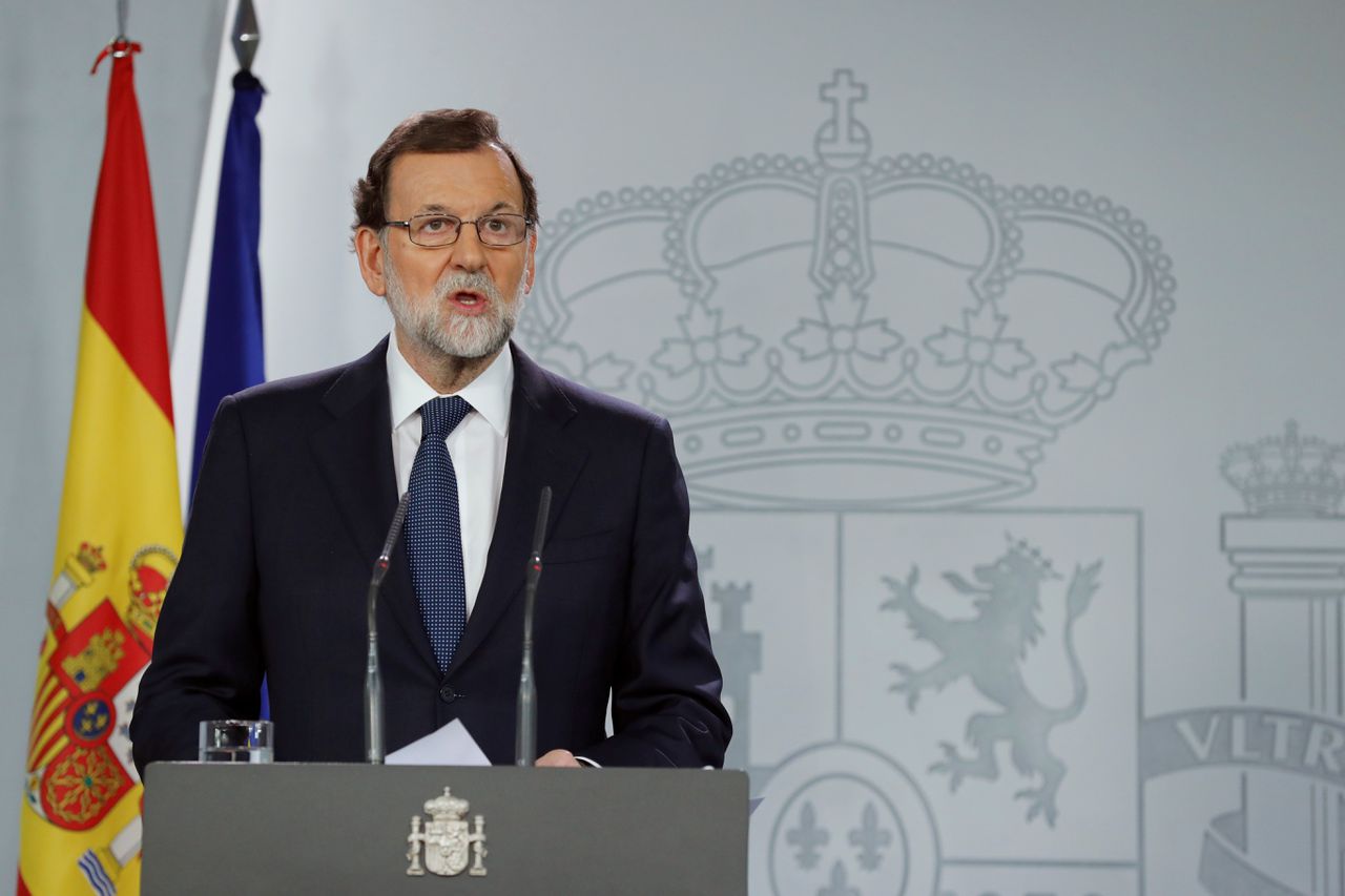 Rajoy stelt Catalonië ultimatum over onafhankelijkheid 