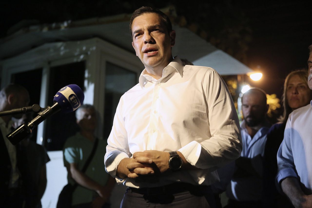 Tsipras neemt ‘politieke verantwoordelijkheid’ bosbranden 