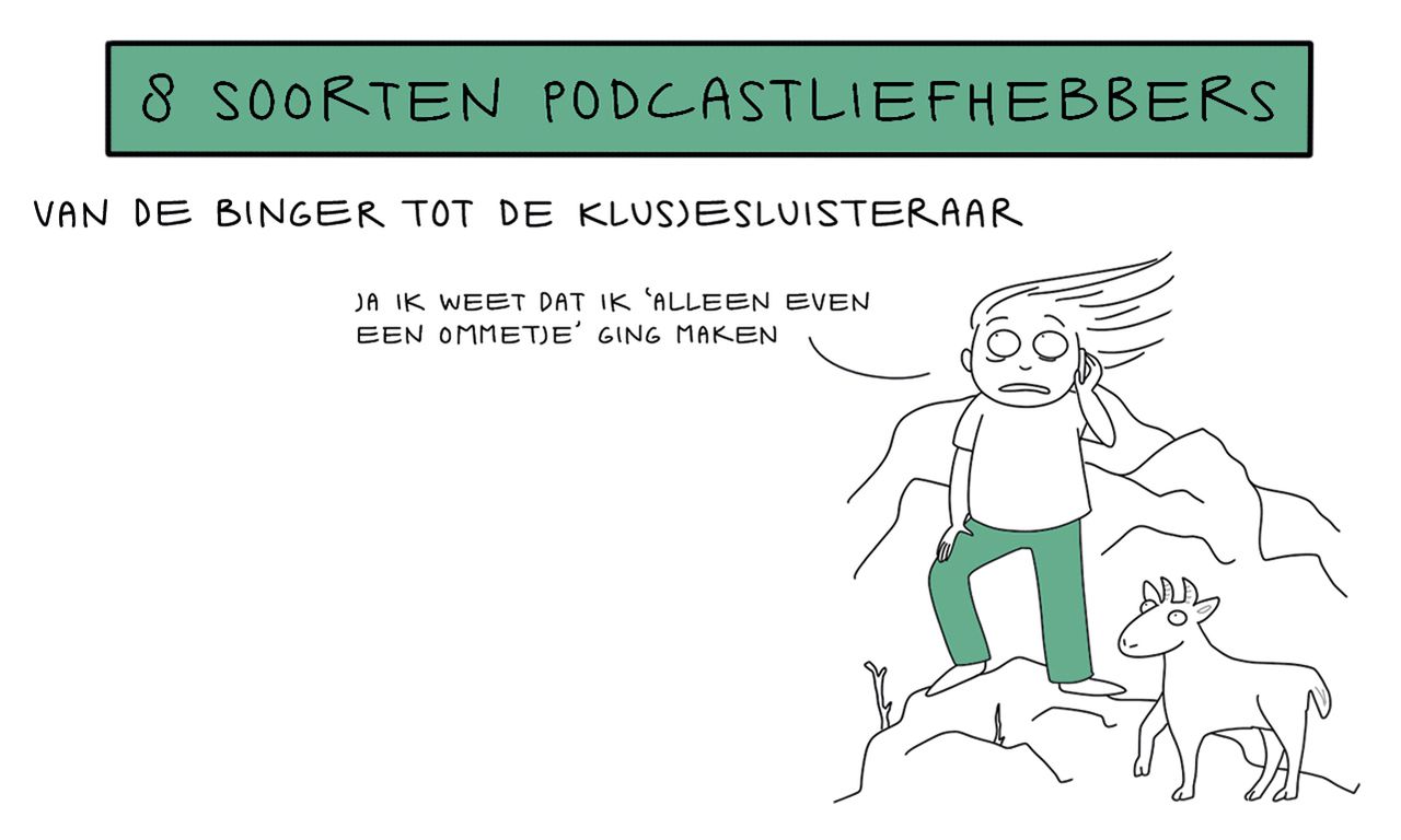 Dit zijn de 8 types podcastluisteraar 