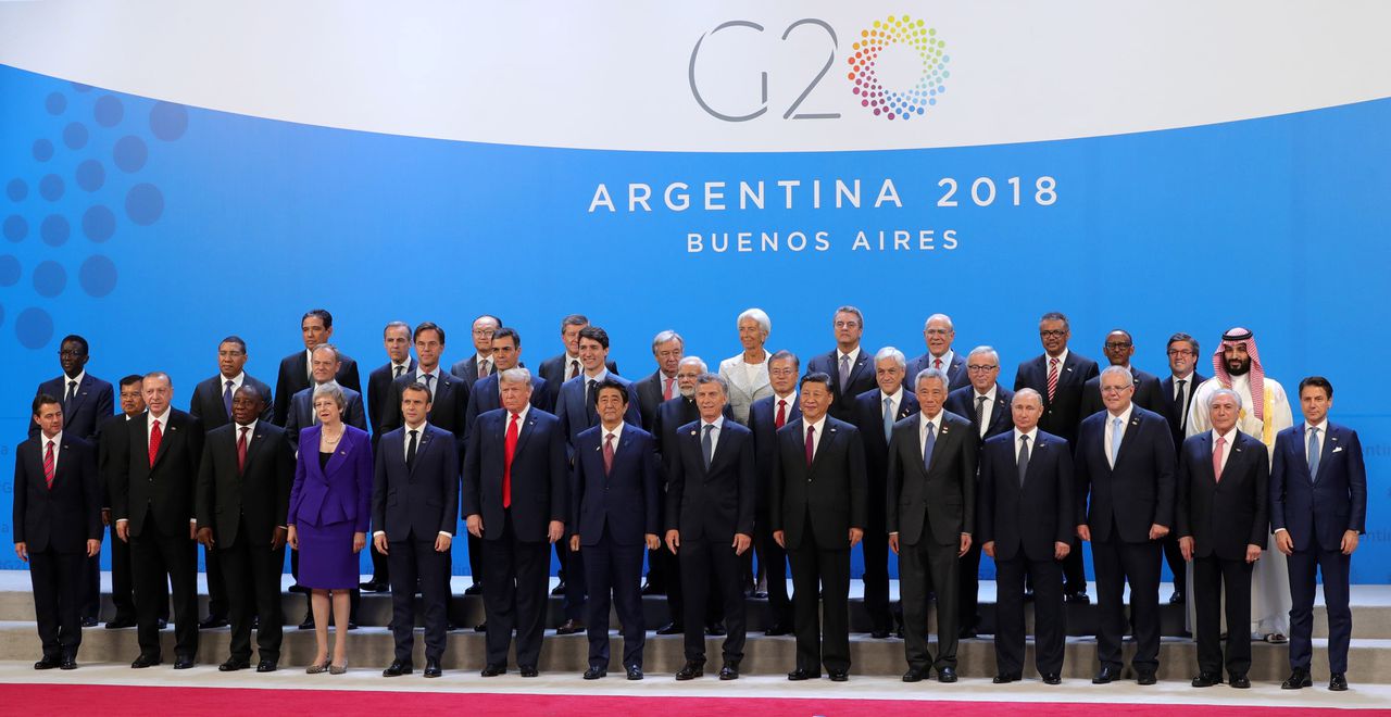 G20-top van start: Macron berispt Bin Salman 