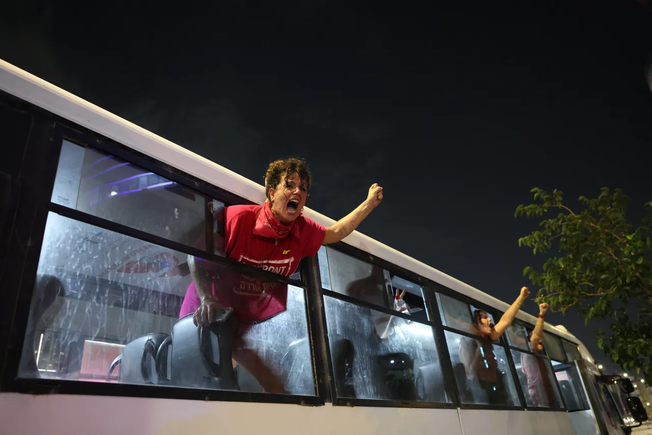 Demonstrators in <a href=