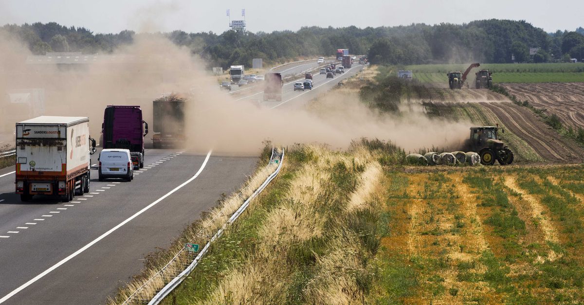 Het voortdurende gebrek aan regen laat zich gelden