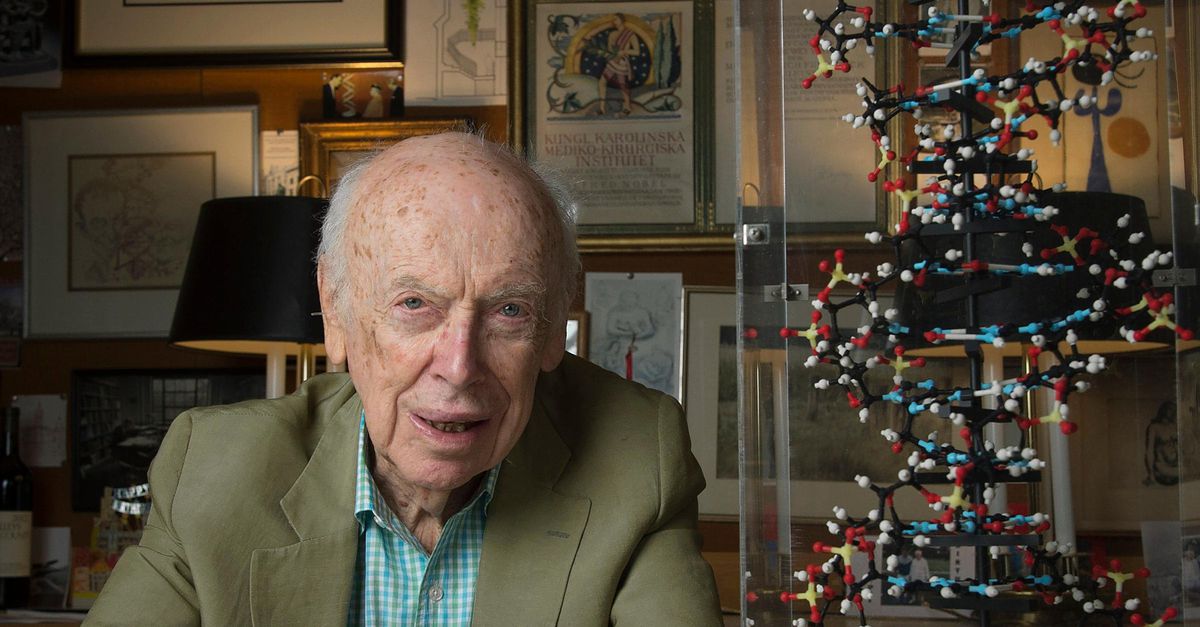 James Watson, een van de ontdekkers van dna-structuur, kreeg de Nobelprijs maar verkocht later zijn medaille