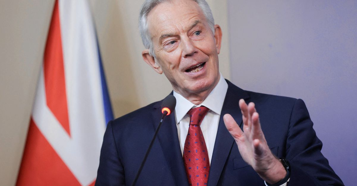 Het plan voor Gaza echoot de bekende ideeën van Tony Blair