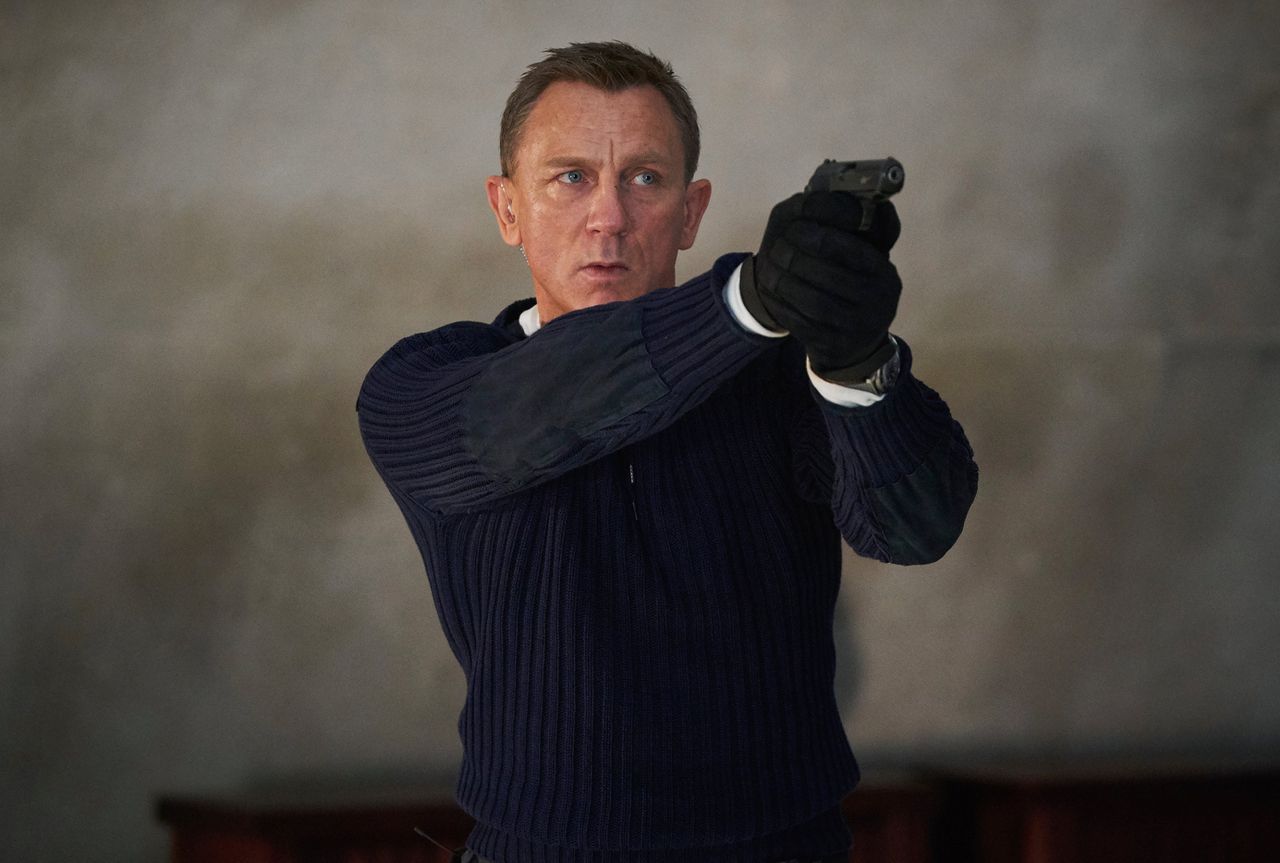 James Bond (Daniel Craig) in No Time to Die.
