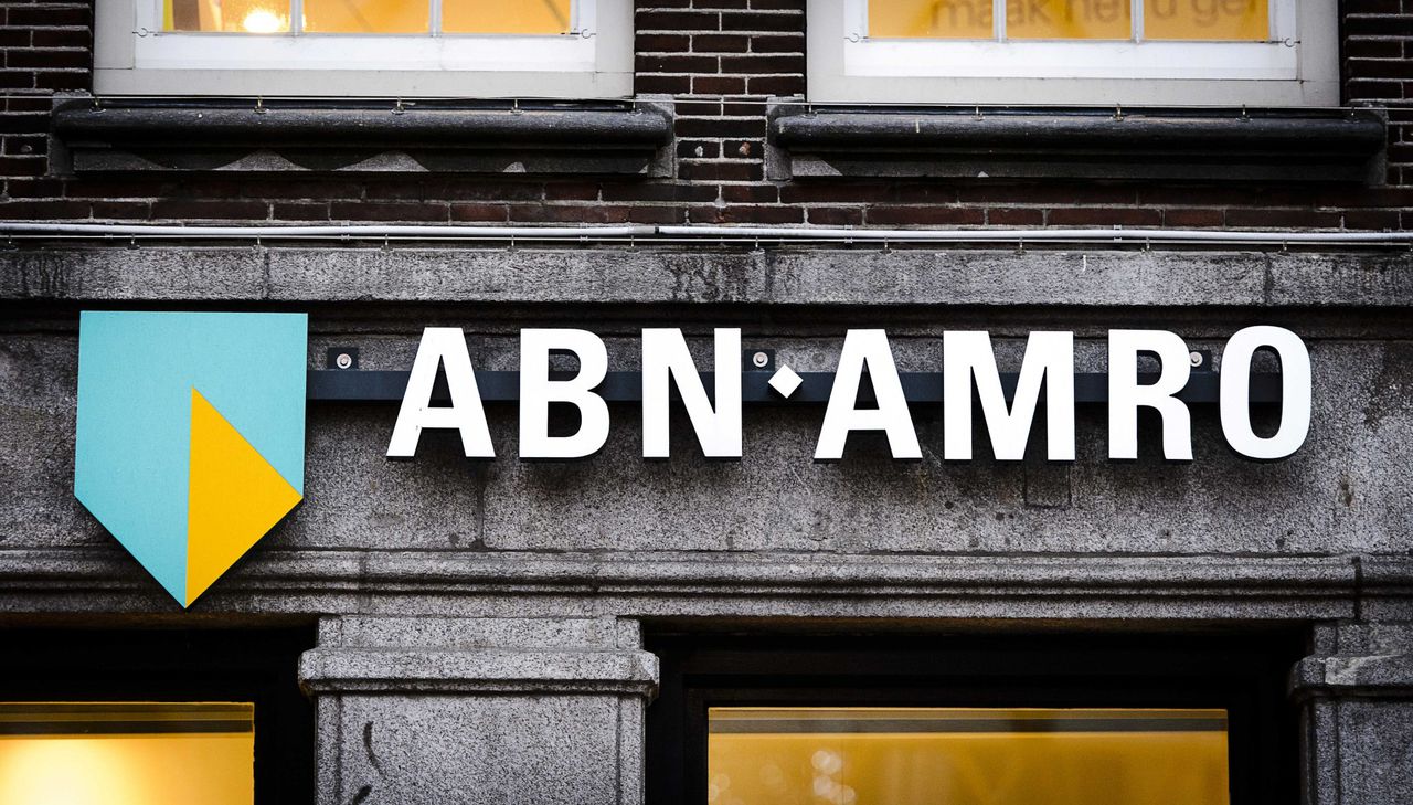 Logo van ABN Amro.
