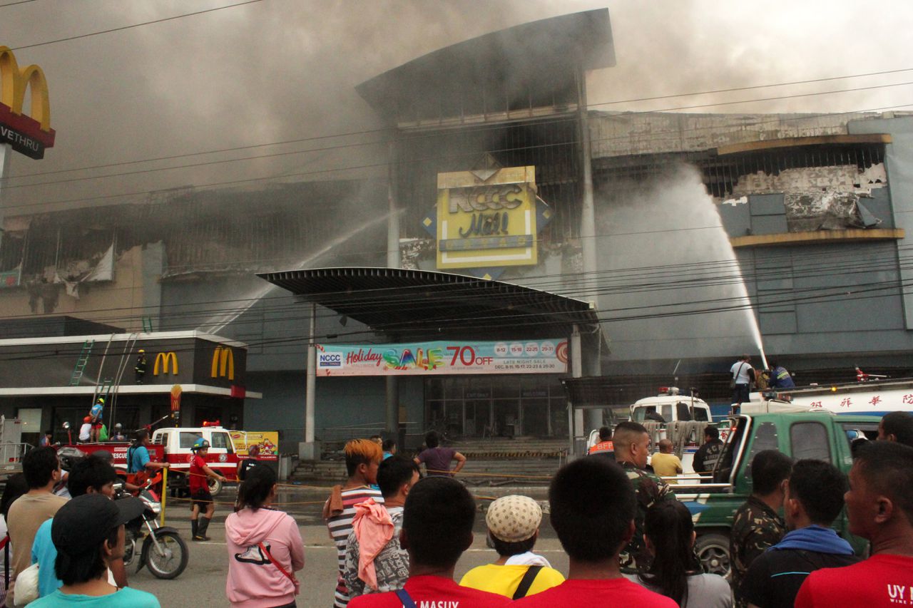 Zeker 37 doden bij brand in winkelcentrum Filippijnen 