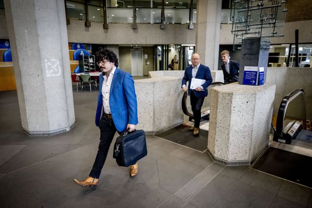 Roy Meijer (l) verwierf een vaste plek aan tafel in politiek Den Haag.