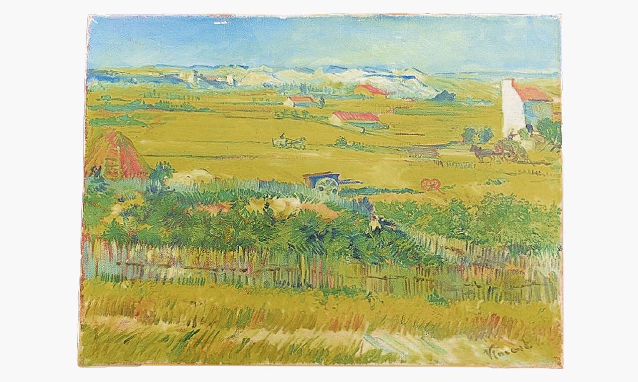 Het schilderij dat Kerst W. met behulp van vervalste documenten van het Van Gogh Museum bijna had verkocht.