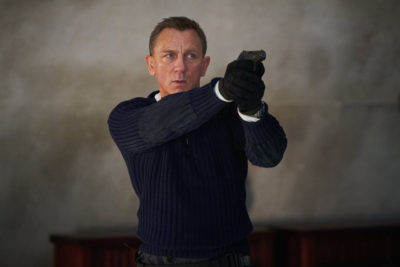 Daniel Craig als James Bond in ‘No Time To Die’: uitgesteld tot november.