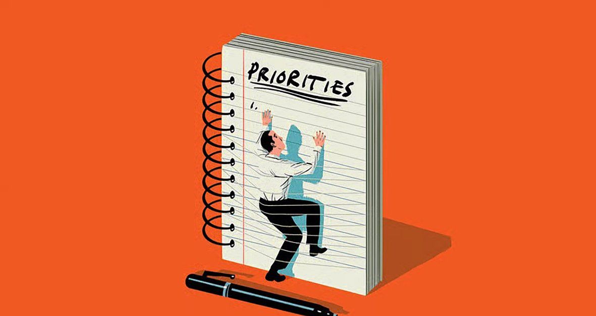 Too many people are shockingly bad at prioritisation