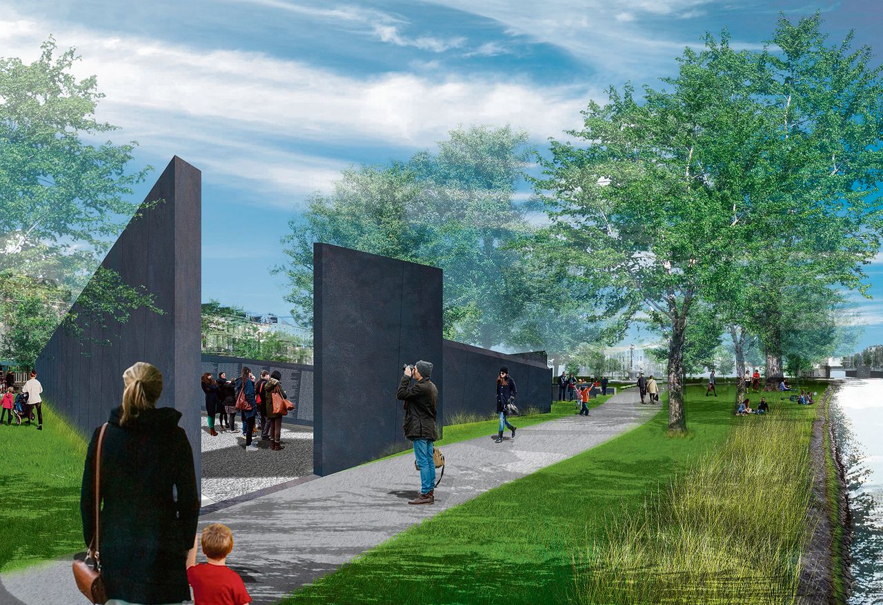 Het Holocaust-monument: groot groter grotesk 