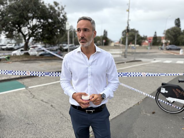 Alex Ryvchin, leider van de Joodse raad in Sydney.