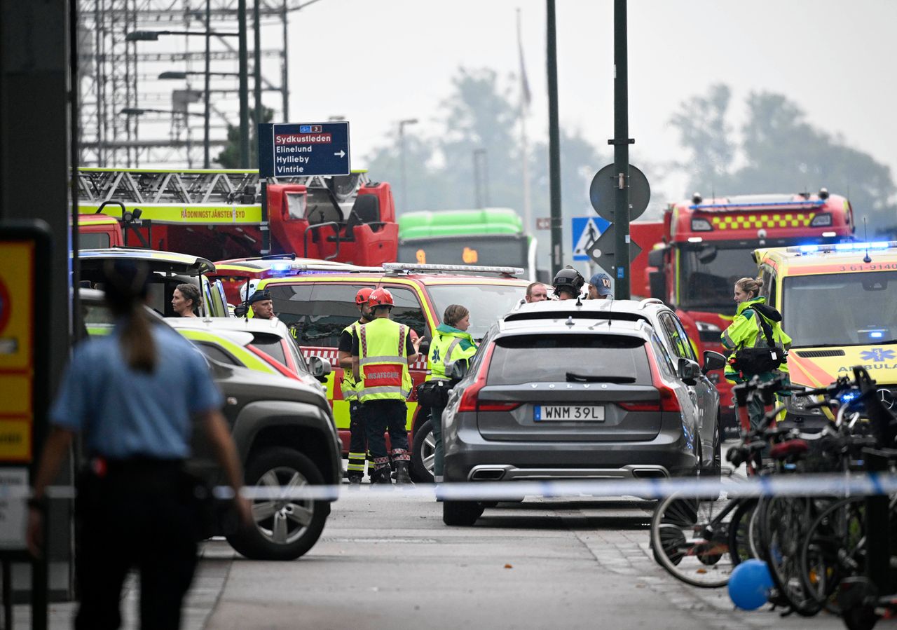 Gewonden bij schietincident in winkelcentrum Malmö, verdachte zou 15 jaar zijn 