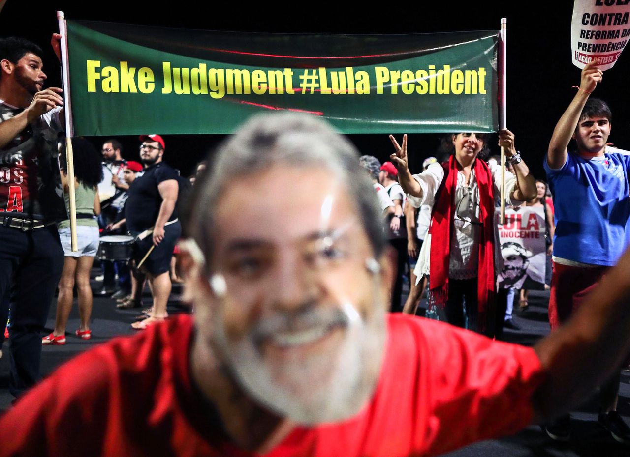 Braziliaanse oud-president Lula veroordeeld tot 12 jaar cel 