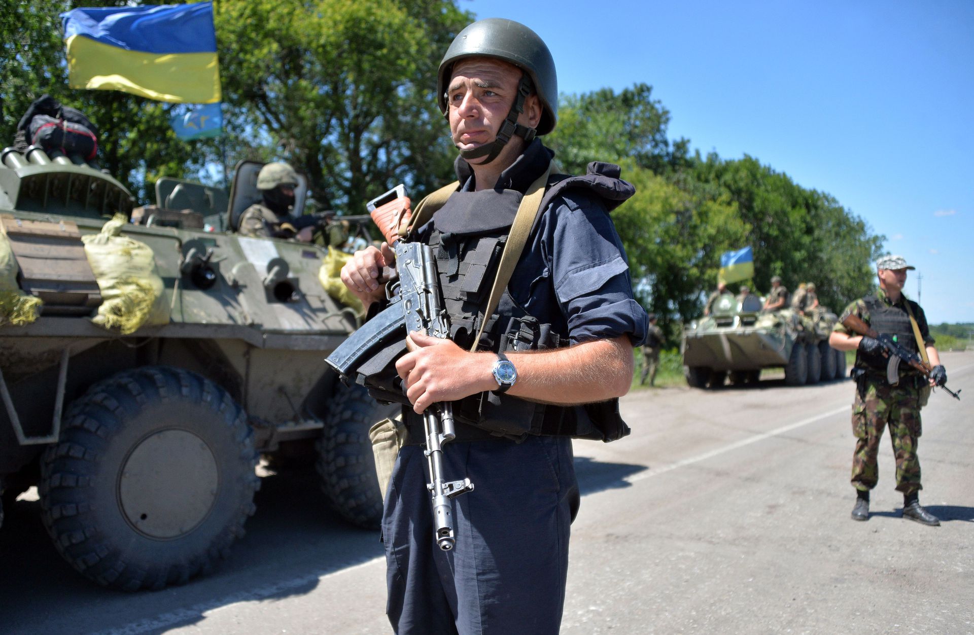 Украинские войска 2014 Донбасс