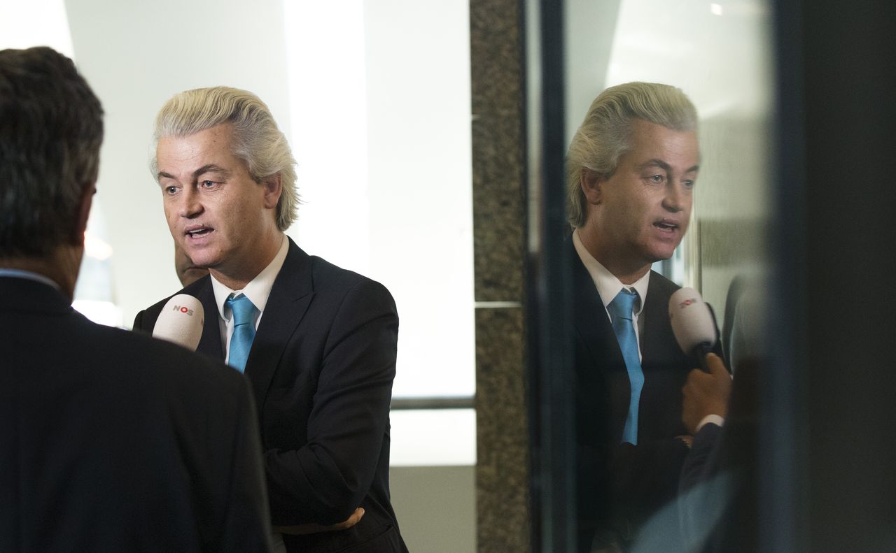 PVV-leider Geert Wilders.