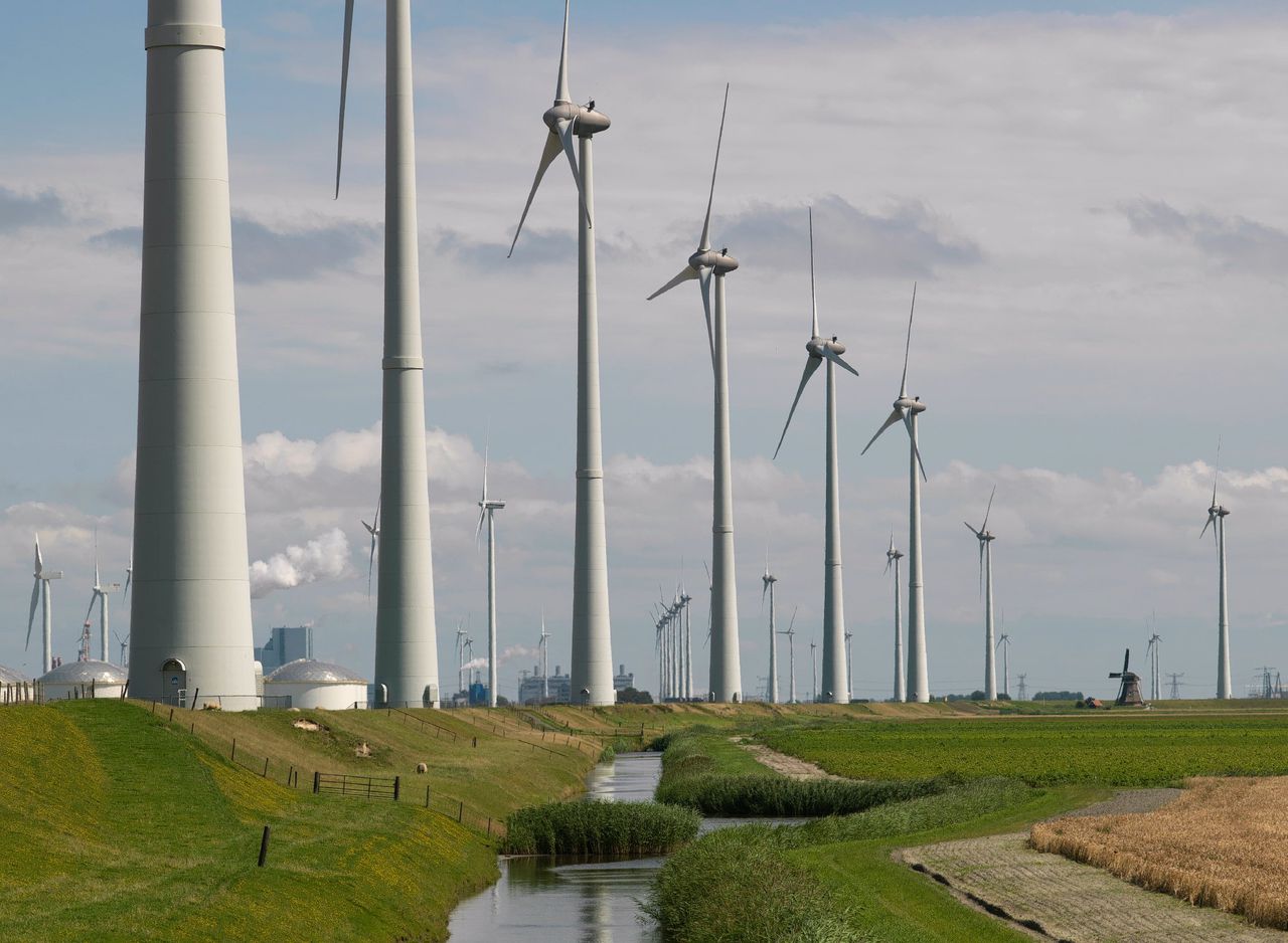 Alarmknop voor bodemonderzoekers windmolenpark Groningen 