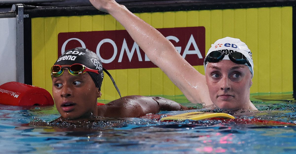 Marrit Steenbergen Europees kampioen 100 meter vrije slag, Milou van Wijk tweede
