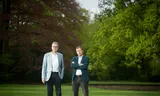 Dirk Schoenmaker (links) en Rens van Tilburg