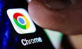 Logo van Chrome, webbrowser van Google. Een federale rechter heeft dinsdag bepaald dat Google dit bedrijfsonderdeel niet hoeft af te stoten. Foto Hannibal Hanschke/EPA 