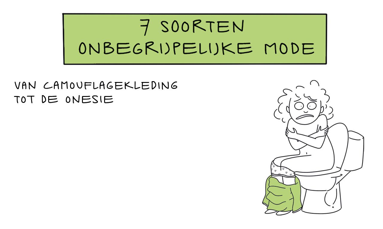 Zeven soorten onbegrijpelijke mode 