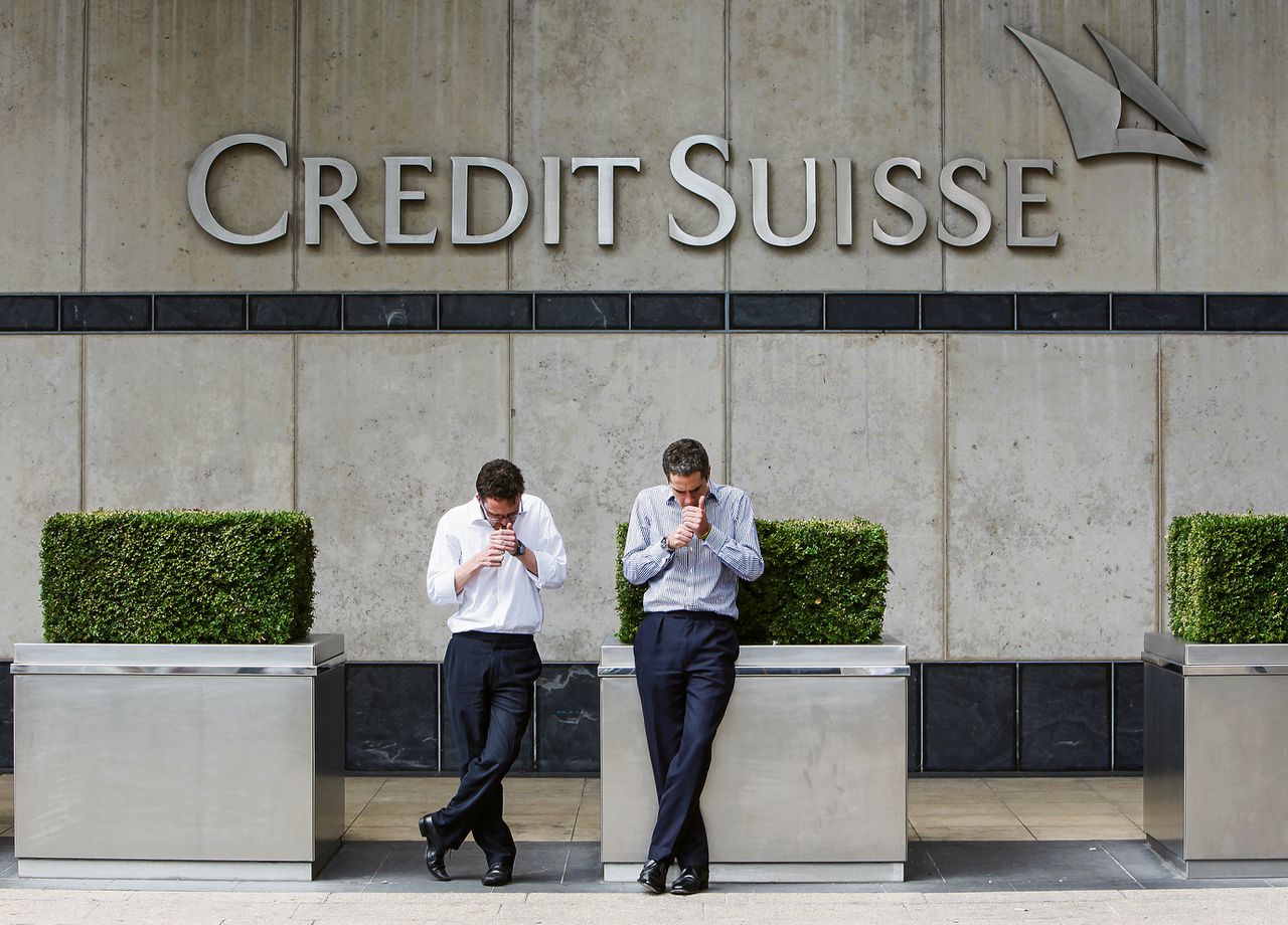 Credit Suisse heeft het ook niet zo op zwartspaarders, zegt de Zwitserse bank.