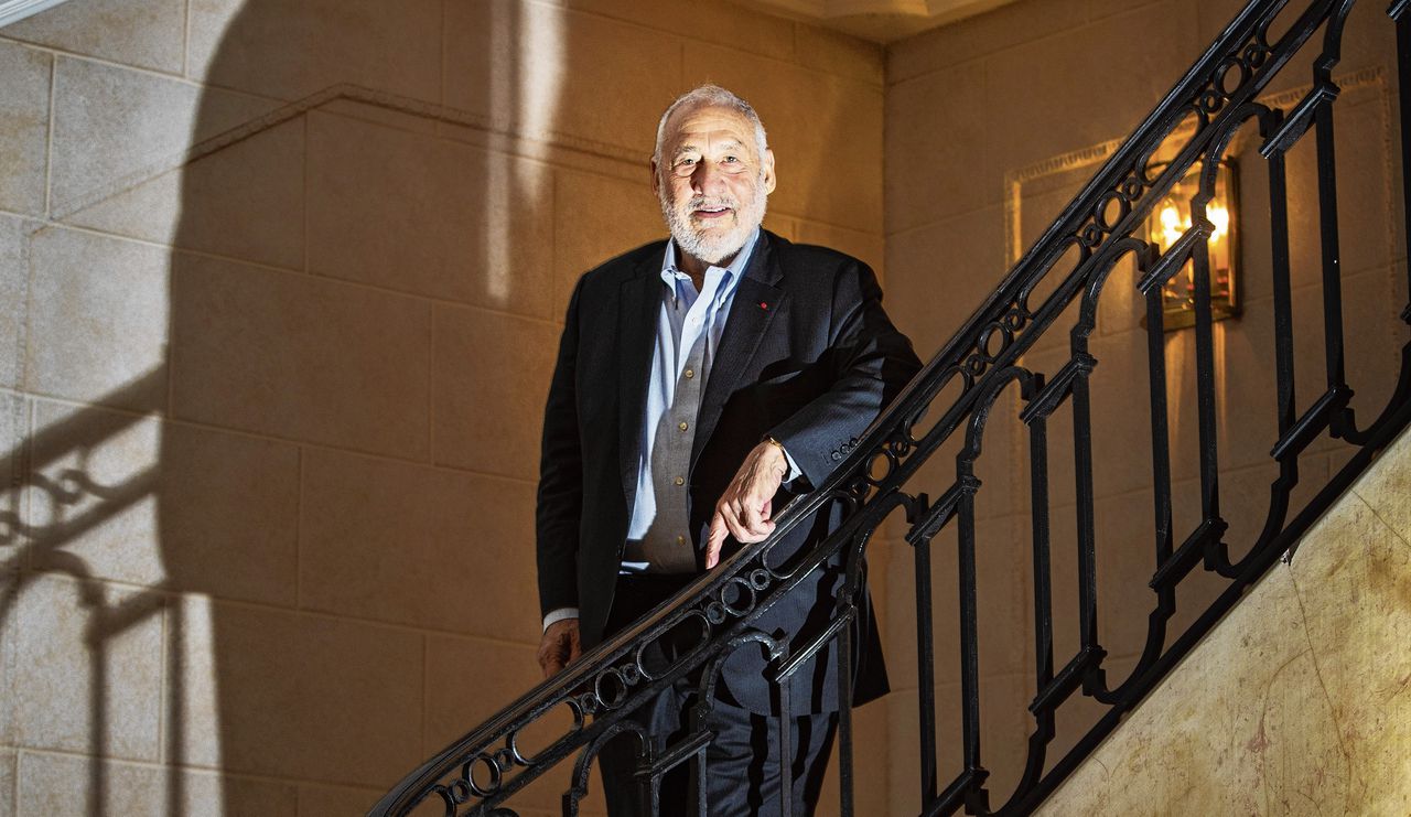 Waarom Nobelprijswinnaar Joseph Stiglitz pleit voor ‘progressief’ kapitalisme: ‘We hebben een klimaatcrisis en een ongelijkheidscrisis’ 