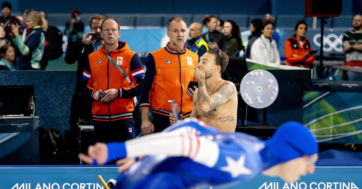 De onverslaanbare Jordan Stolz blijkt in Milaan toch te kunnen verliezen: ‘Ik had het gewoon niet vandaag’