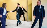 Minister Heinen (midden) had geen extra geld in zijn achterzak voor de oppositie, zei hij op Prinsjesdag. Foto Bart Maat