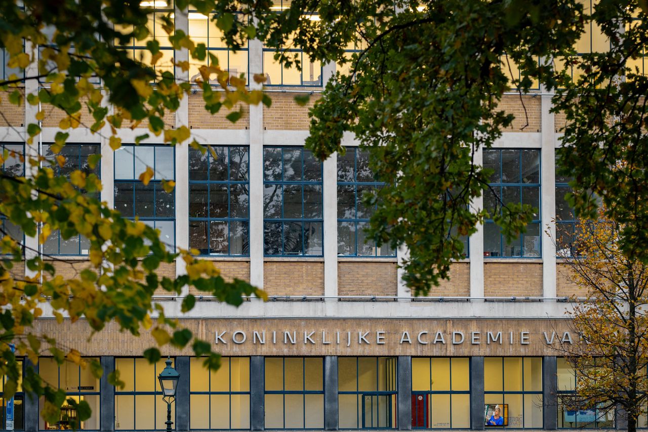 De Koninklijke Academie van Beeldende Kunsten (KABK) in Den Haag.