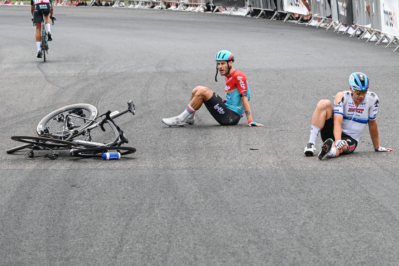 Nederlandse sprinter Fabio Jakobsen stopt met de Tour 