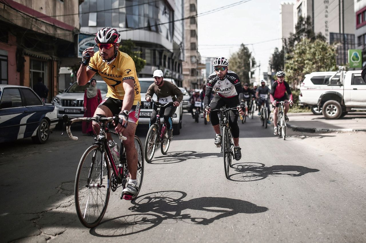 Wielrennen in Gaza – de route eindigt bij het checkpoint 