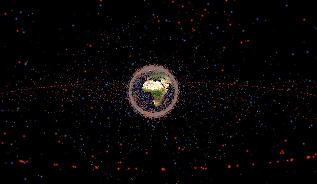 Satellieten Raketlichamen Ruimteafval Hier Zie Je Alles Wat Om De Aarde Cirkelt Nrc