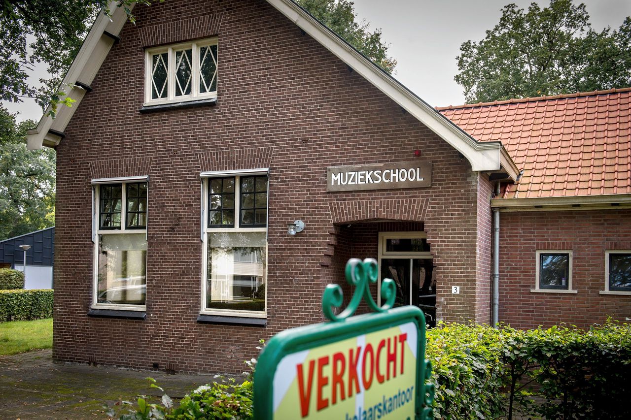 De muziekschool aan de Vlaslaan in Beetsterzwaag is verkocht.