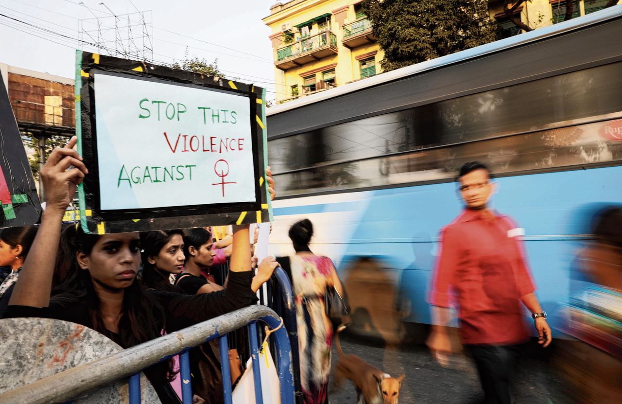 In India gaat het ongestraft verkrachten gewoon door 