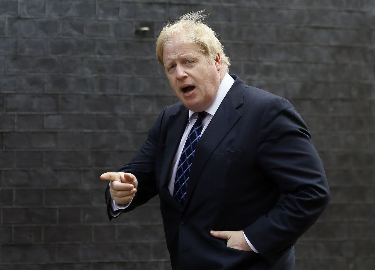 De voormalig burgemeester van Londen Boris Johnson is één van de prominente leden van het kamp dat voor een Brits exit is uit EU.