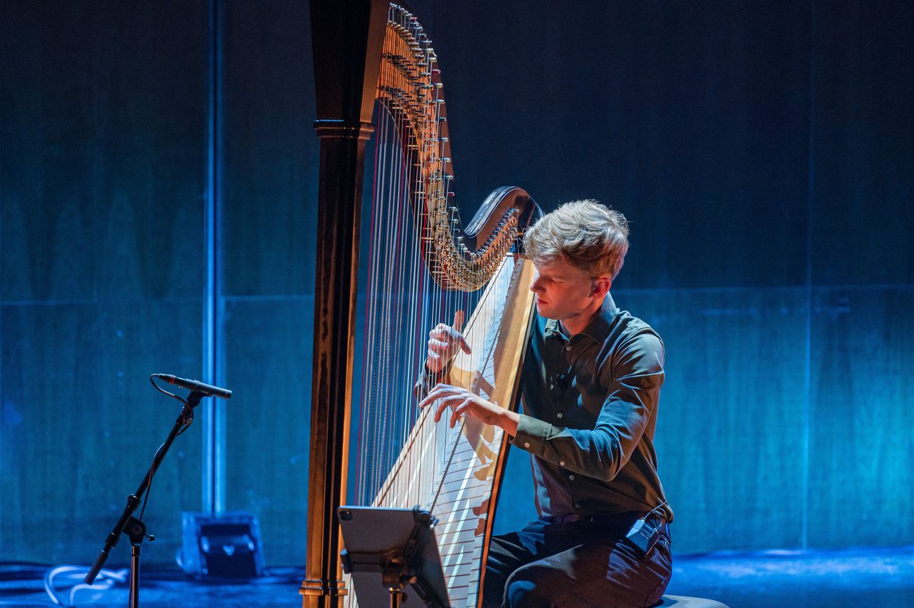 ‘Harp next level’: harpist Joost Willemze is de Dutch Classical Talent van 2023 